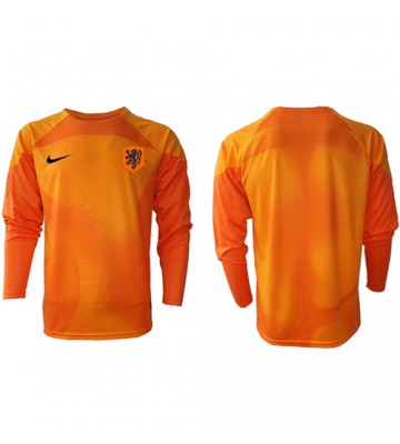 Nederland Keeper Bortedrakt VM 2022 Langermet